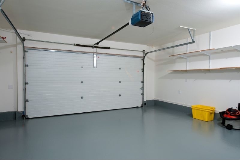 Epoxy garage floor installation completed in South Brisbane
