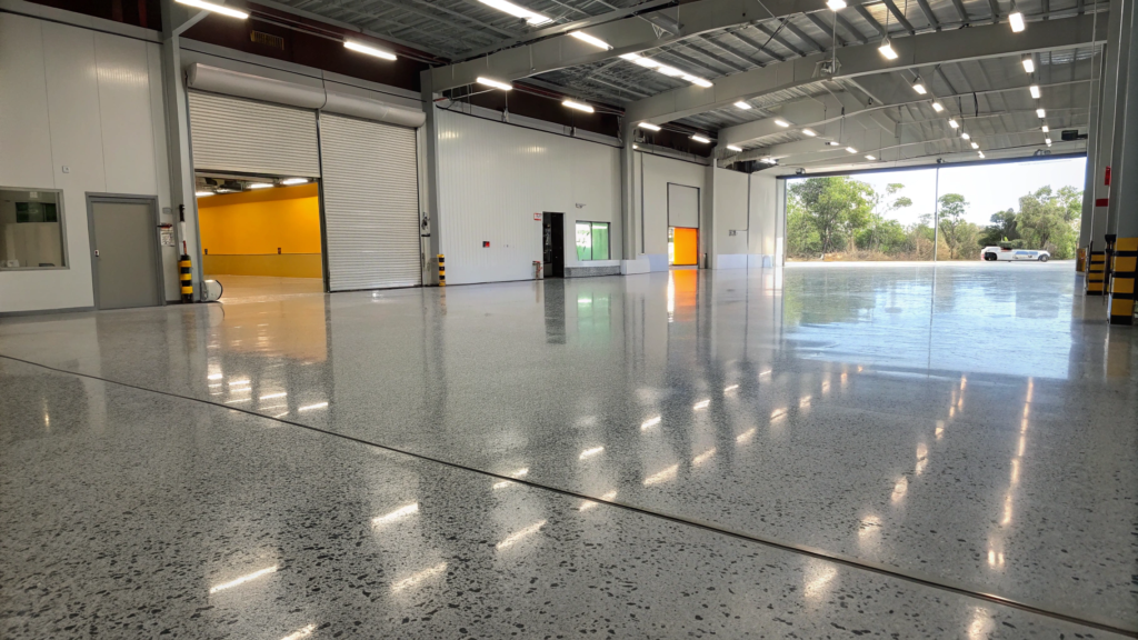 Epoxy garage floor